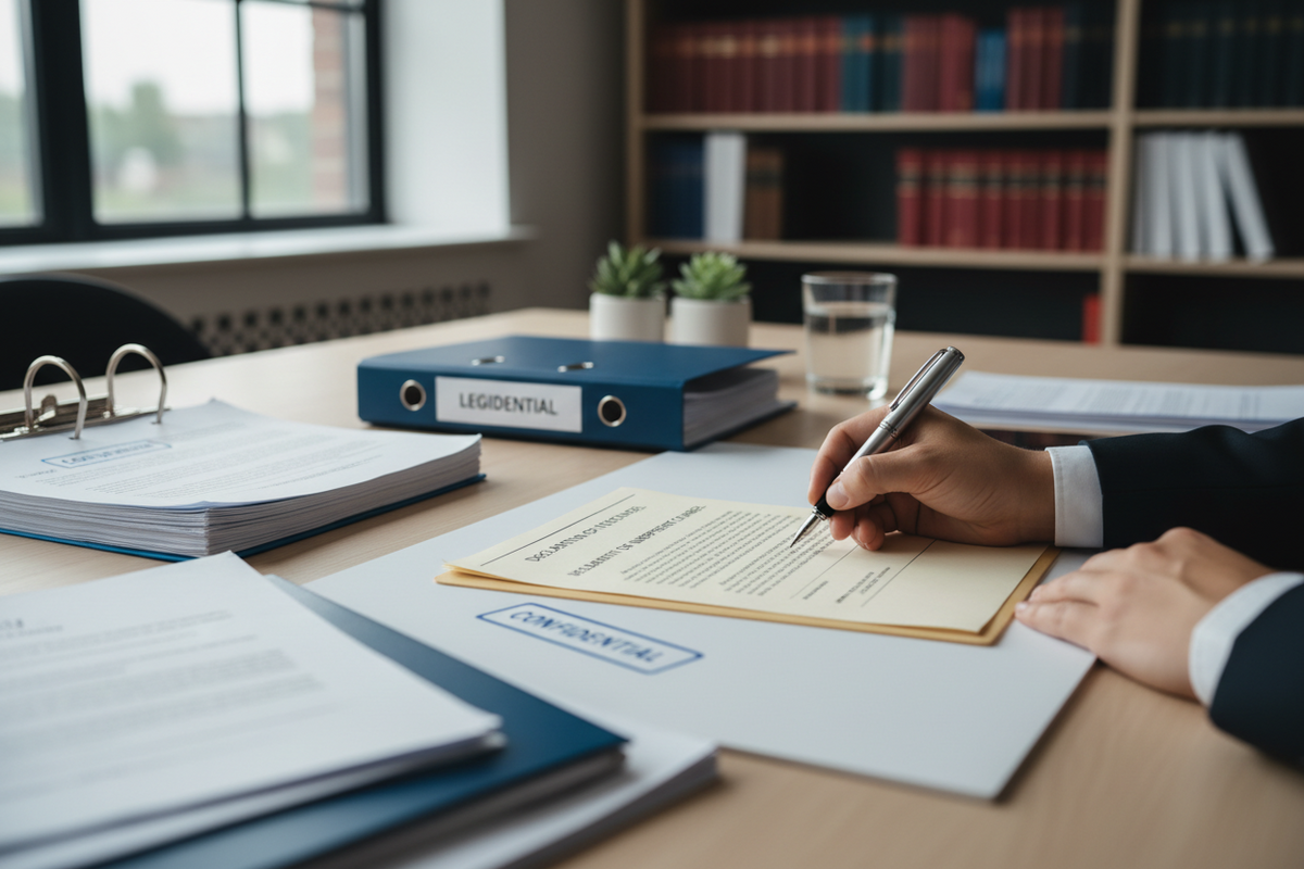 Custom Affidavit or Declaration Drafting